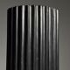 Neoclassical black plaster column