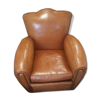 Leather club chair 50s