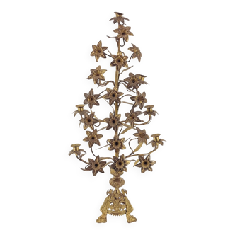 Large 19th century church candelabra candlestick