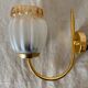 Vintage gold wall lamp