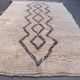 Moroccan Berber rug 200x142 cm vintage Beni Ourain, Atlas, tribal, clearance