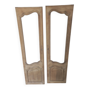 Paire de portes en chêne