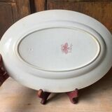 1900s oval serving dish KG Lunéville Lucien
