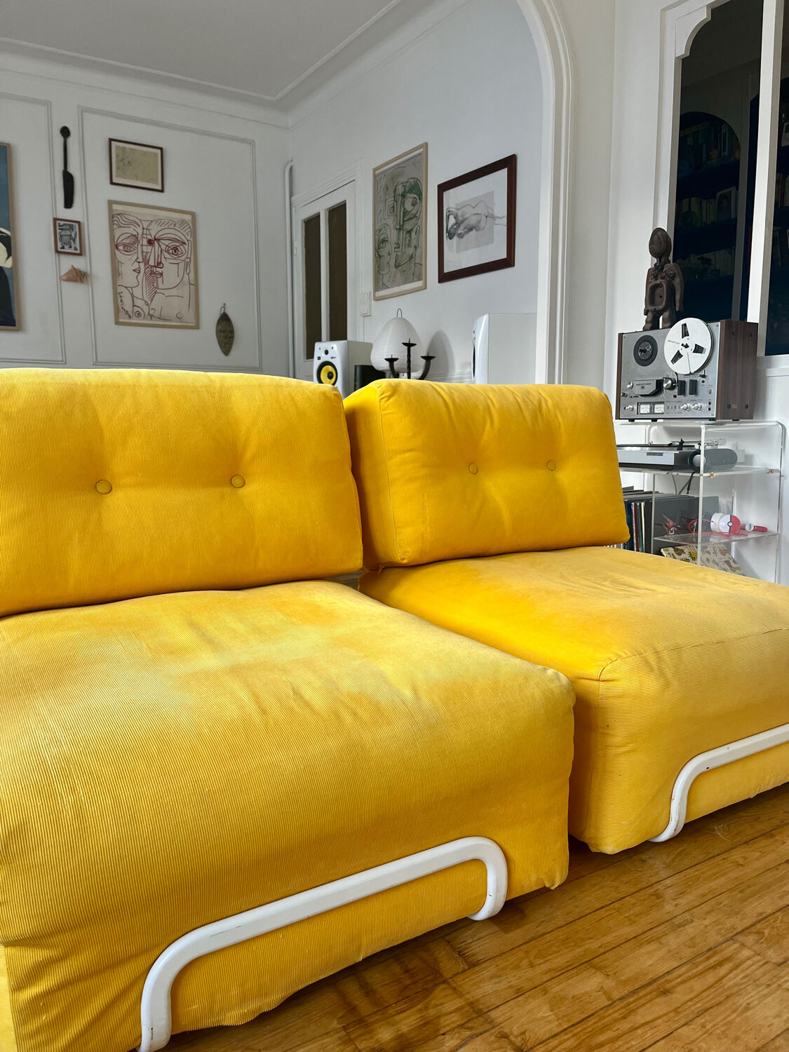 Pair of Rorberg armchairs limited edition