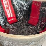 Vintage LUC VALLAURIS Ceramic Sugar Bowl