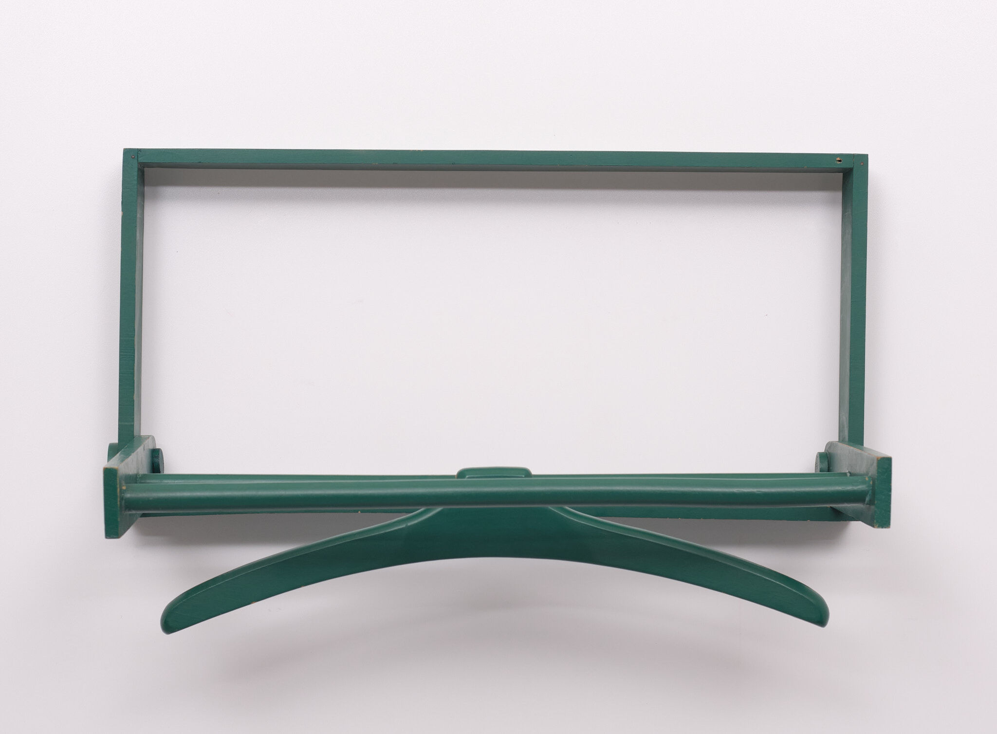 Scandinavian Folding Out Wall Valet, 1960s