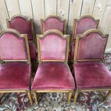 Set of 6 chairs in High Period - Renaissance style