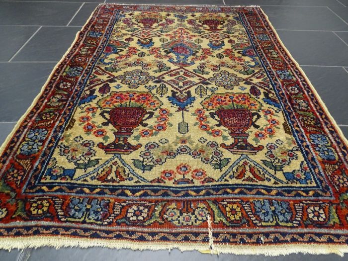 Hand-knotted Tabriz carpet - Iran 80x120cm