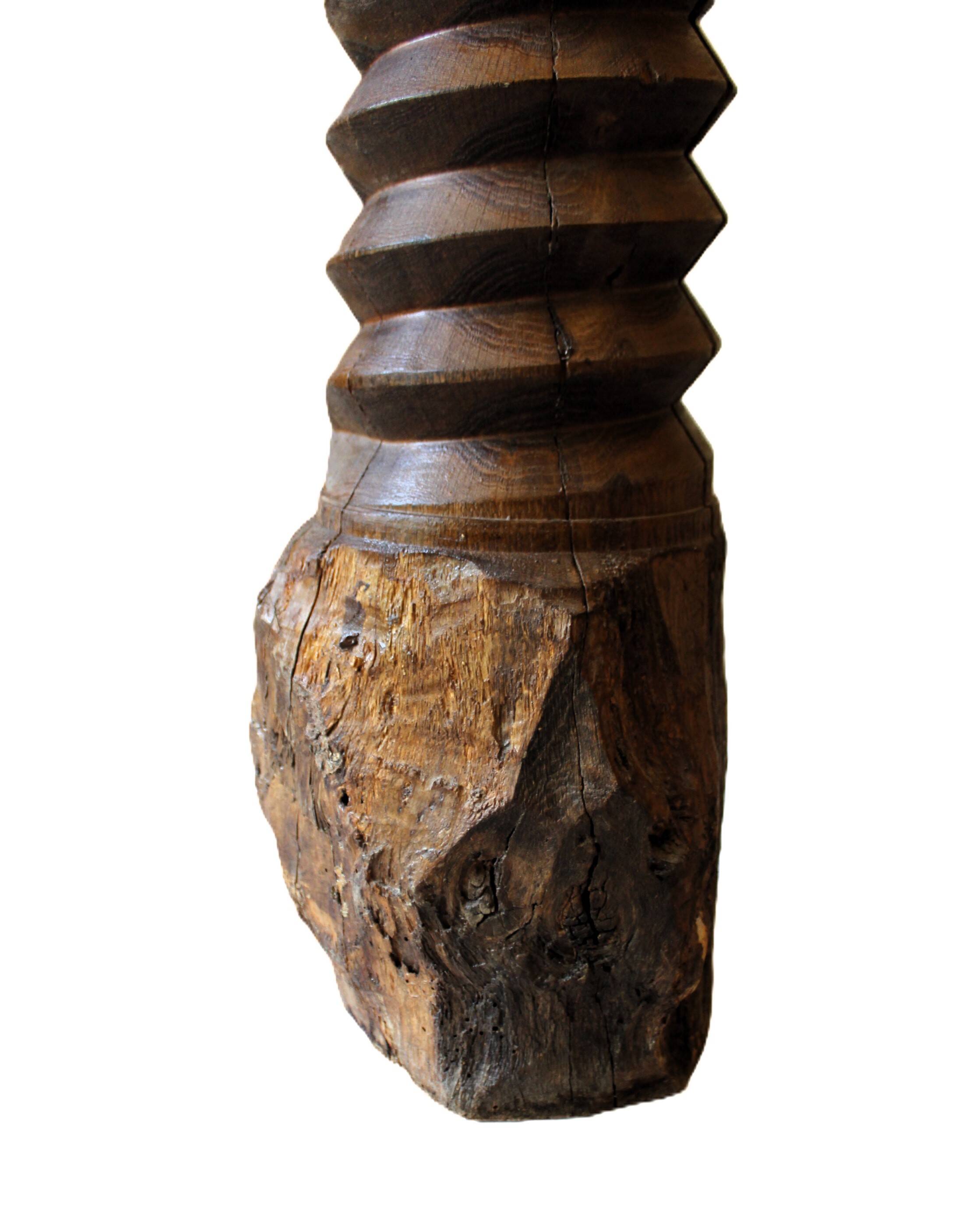 Ancienne vis de pressoir ébauche