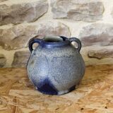 Glazed stoneware vase Léon Pointu