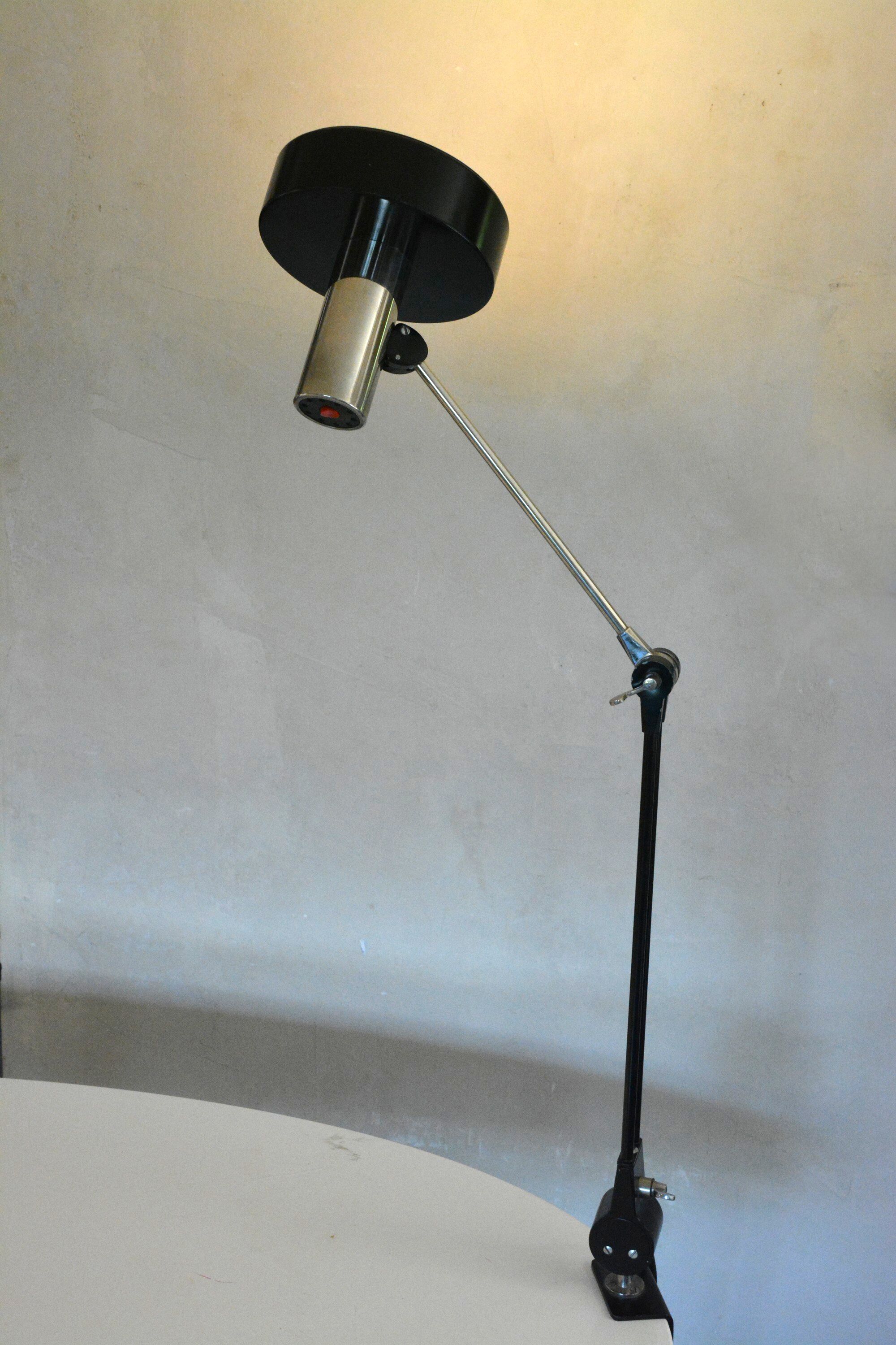 Clamp lamp Kaiser Leuchten 60s