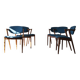 Teak Model 42 Chairs by Kai Kristiansen for Schou Andersen, Set of 6