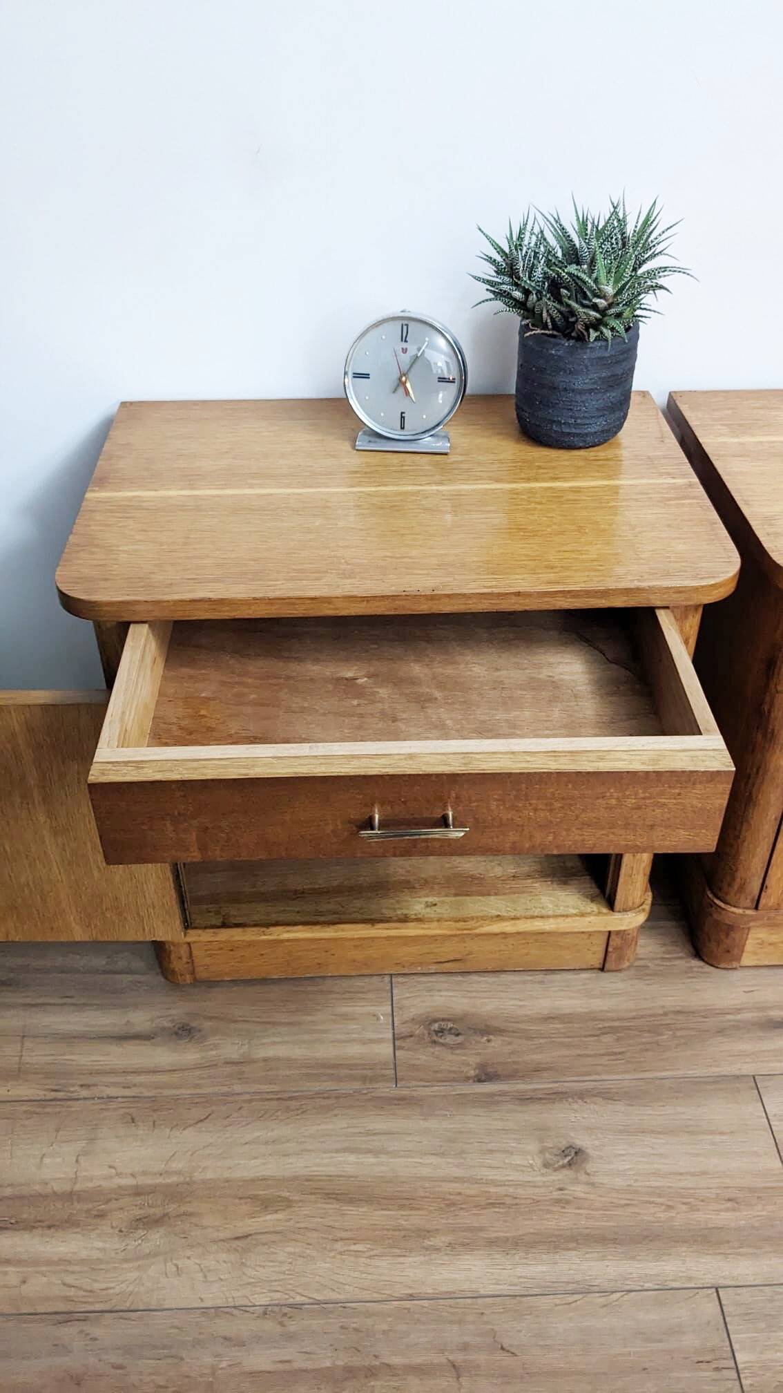 Pair of bedside tables from the 50s