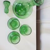 Carafe and its three glasses