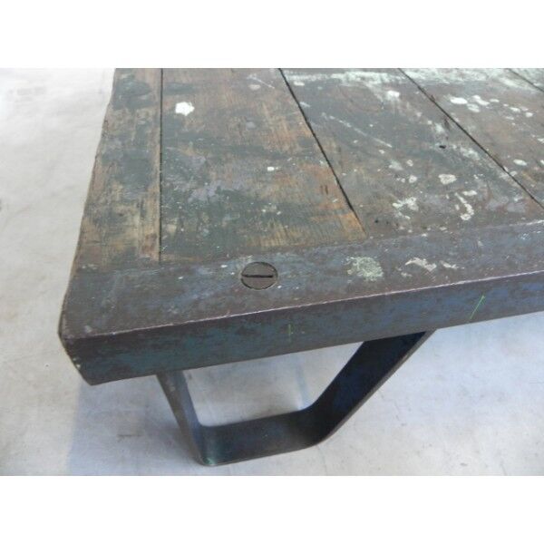 Industrial coffee table