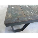 Industrial coffee table