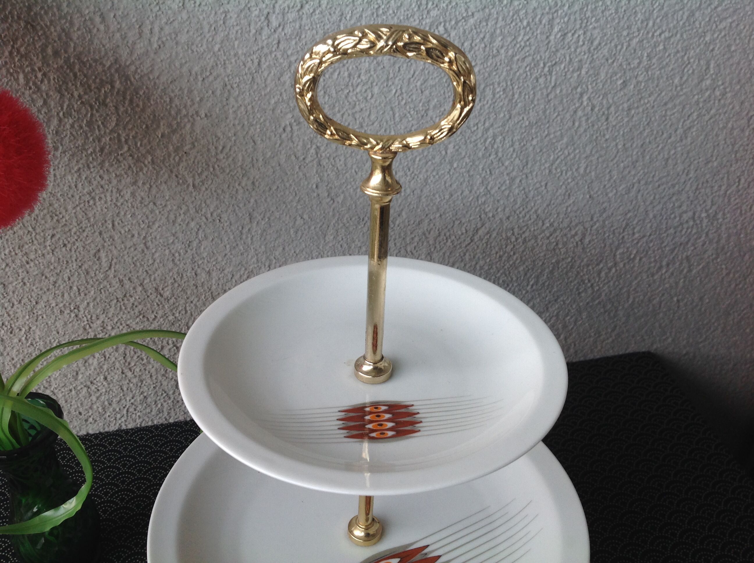 Cake display, 3-story servant