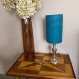 Bedside lamp with brass base