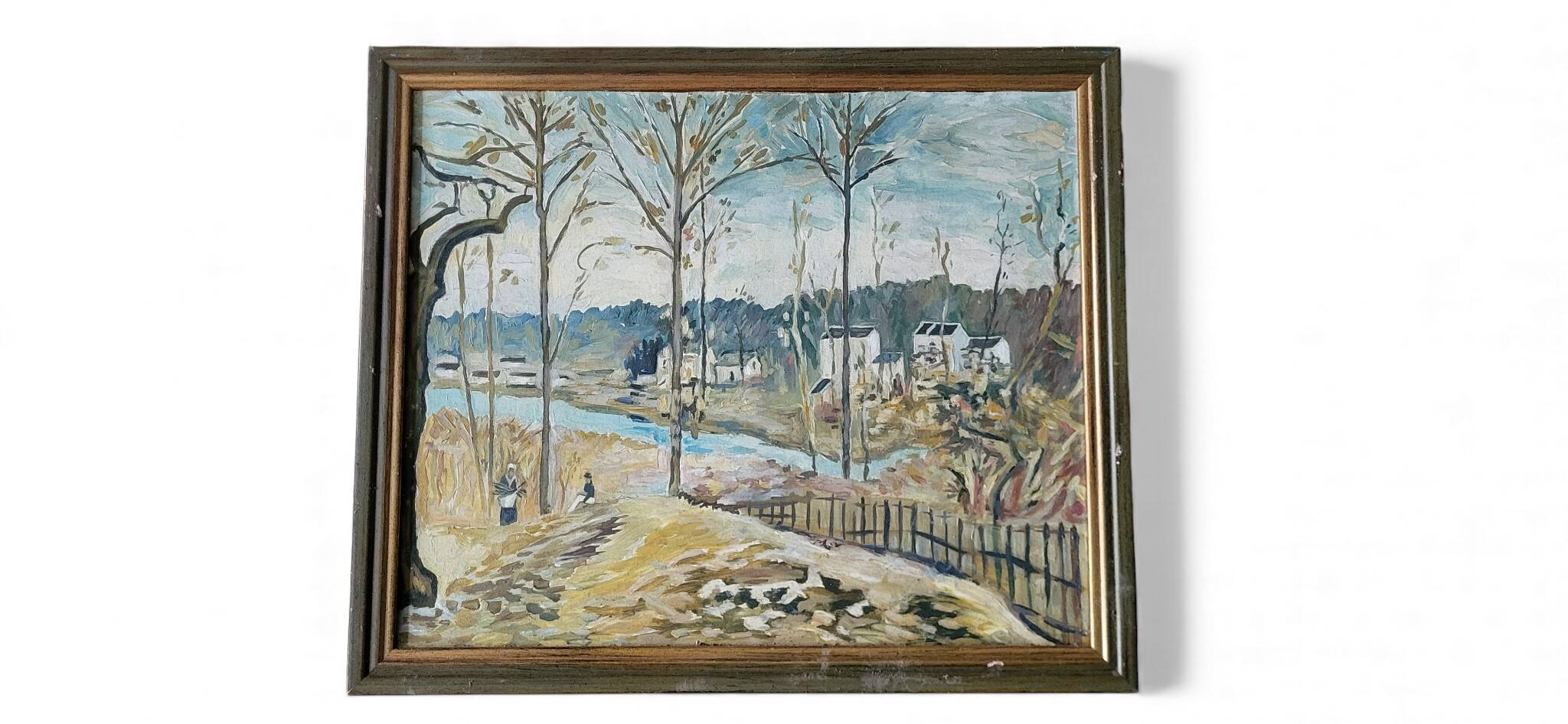 Tableau HST d'après Pissaro