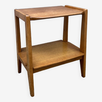 Oak bedside table Roger Landault