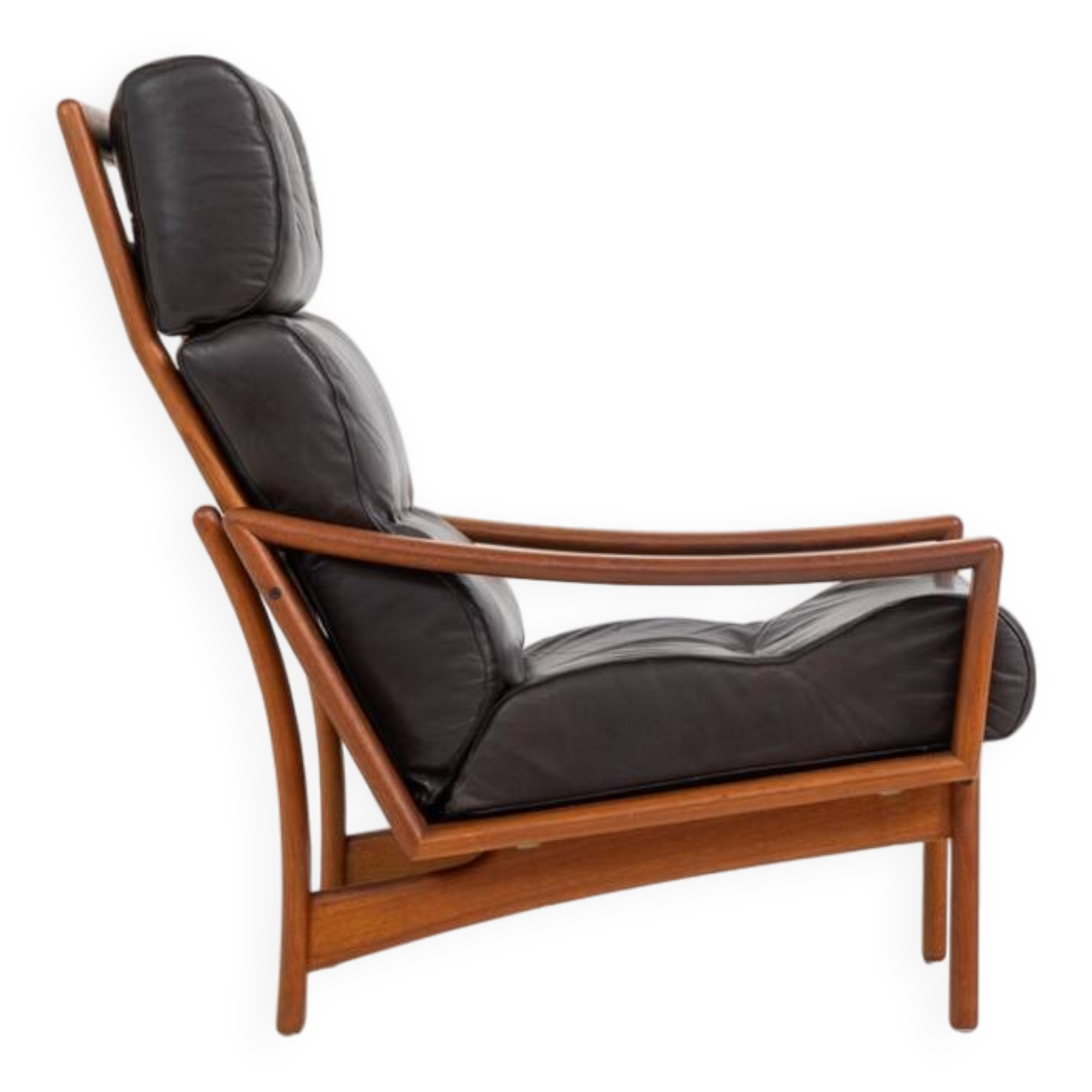 Fauteuil en teck de Glostrup