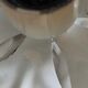 Pair of vintage white metal wall lamps/ceiling lamps