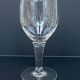 Set de 6 verres vin blanc gravés
