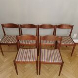 Set of 6 teak dining chairs by H.W. Klein for Bramin Mobler, Denmark, 1960