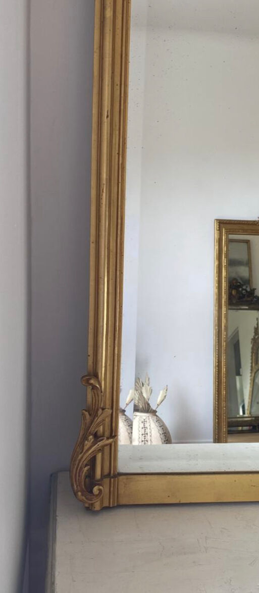 Old mirror Louis XV 145x92