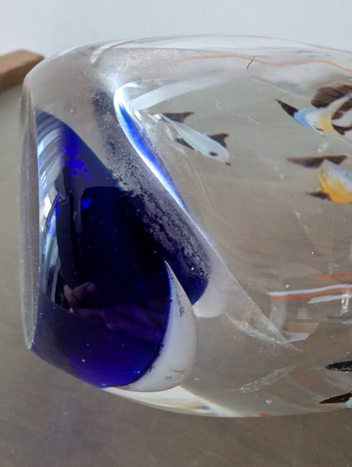 Alfredo Barbini Murano Vase