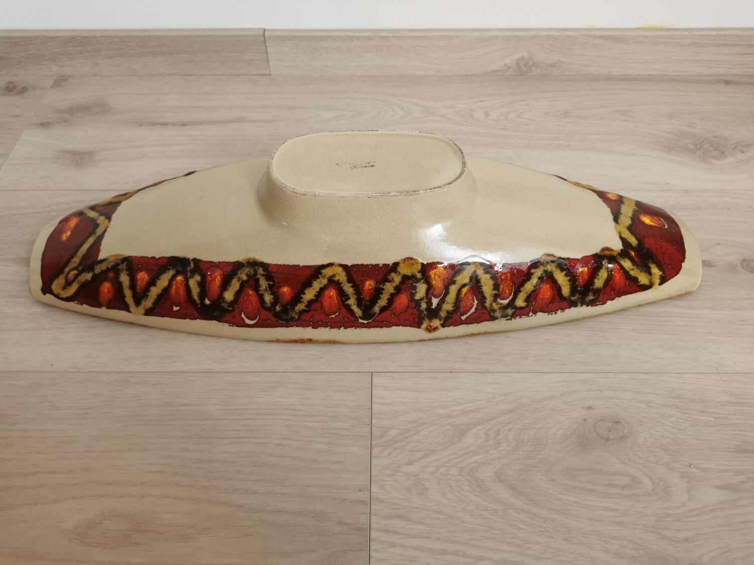 Long ceramic bowl, Saint Clément