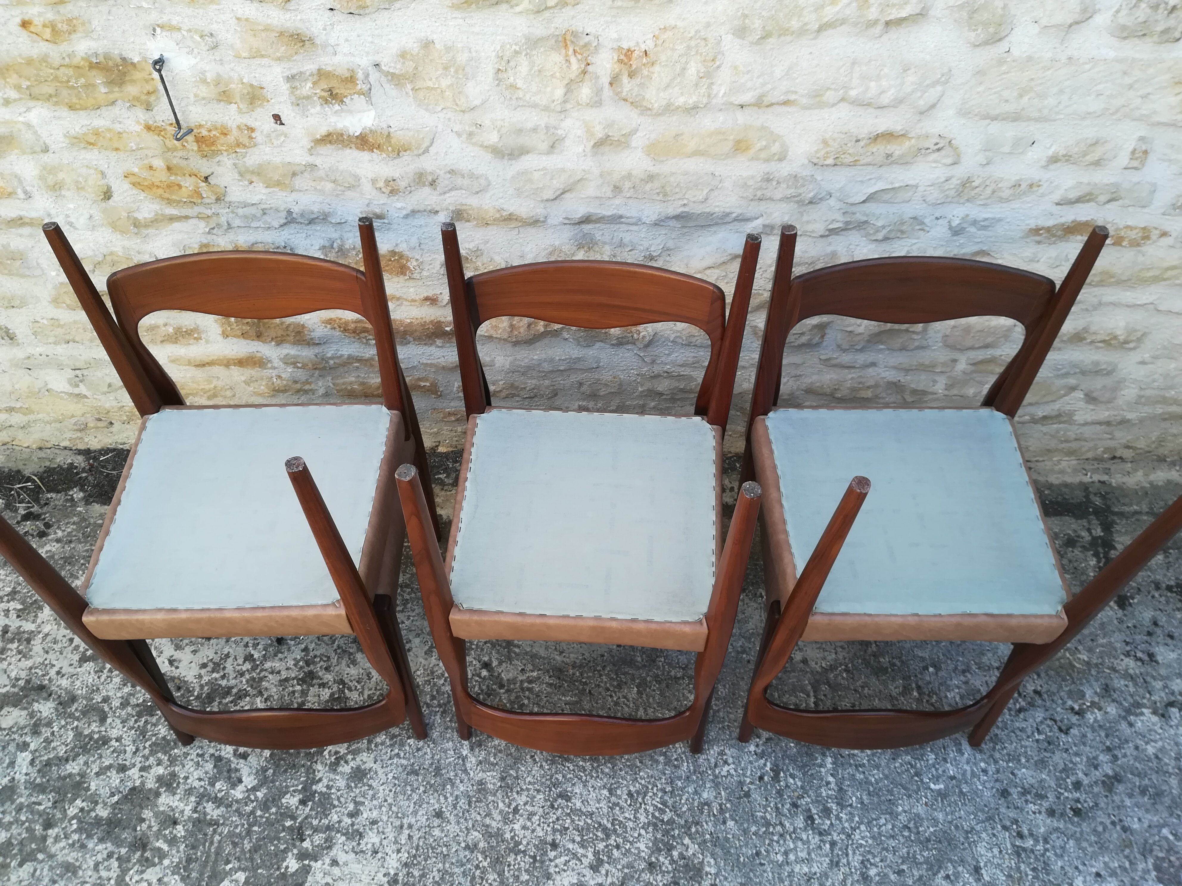 Scandinavian teak chairs