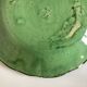 Plate Dieulefit in glazed stoneware with flutes Etienne Noel 1950