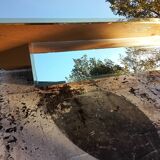 Mirrored coffee table