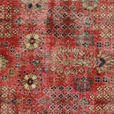 Anatolian handmade vintage rug 196 cm x 116 cm