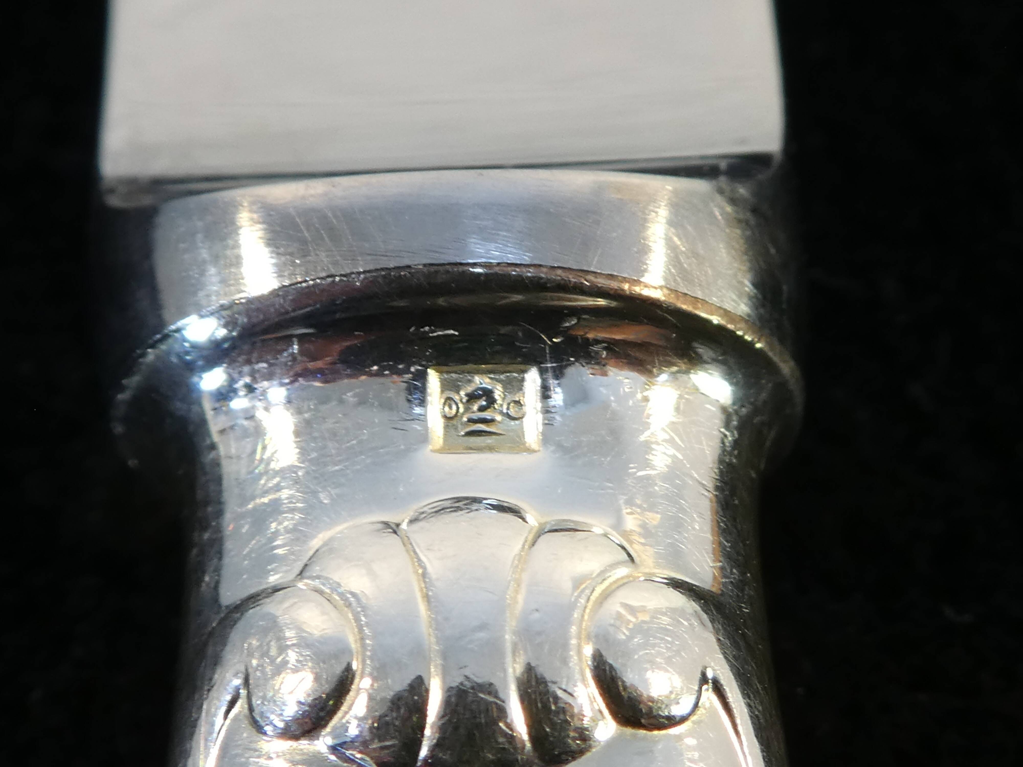 12 large knives CHRISTOFLE model VENDOME