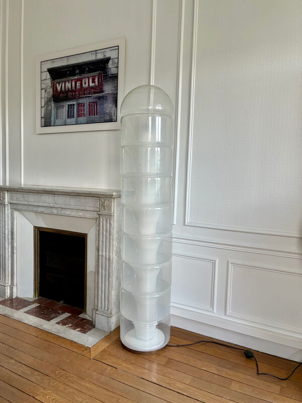 Lampadaire lt316 par carlo nason pour mazzega - 1969.