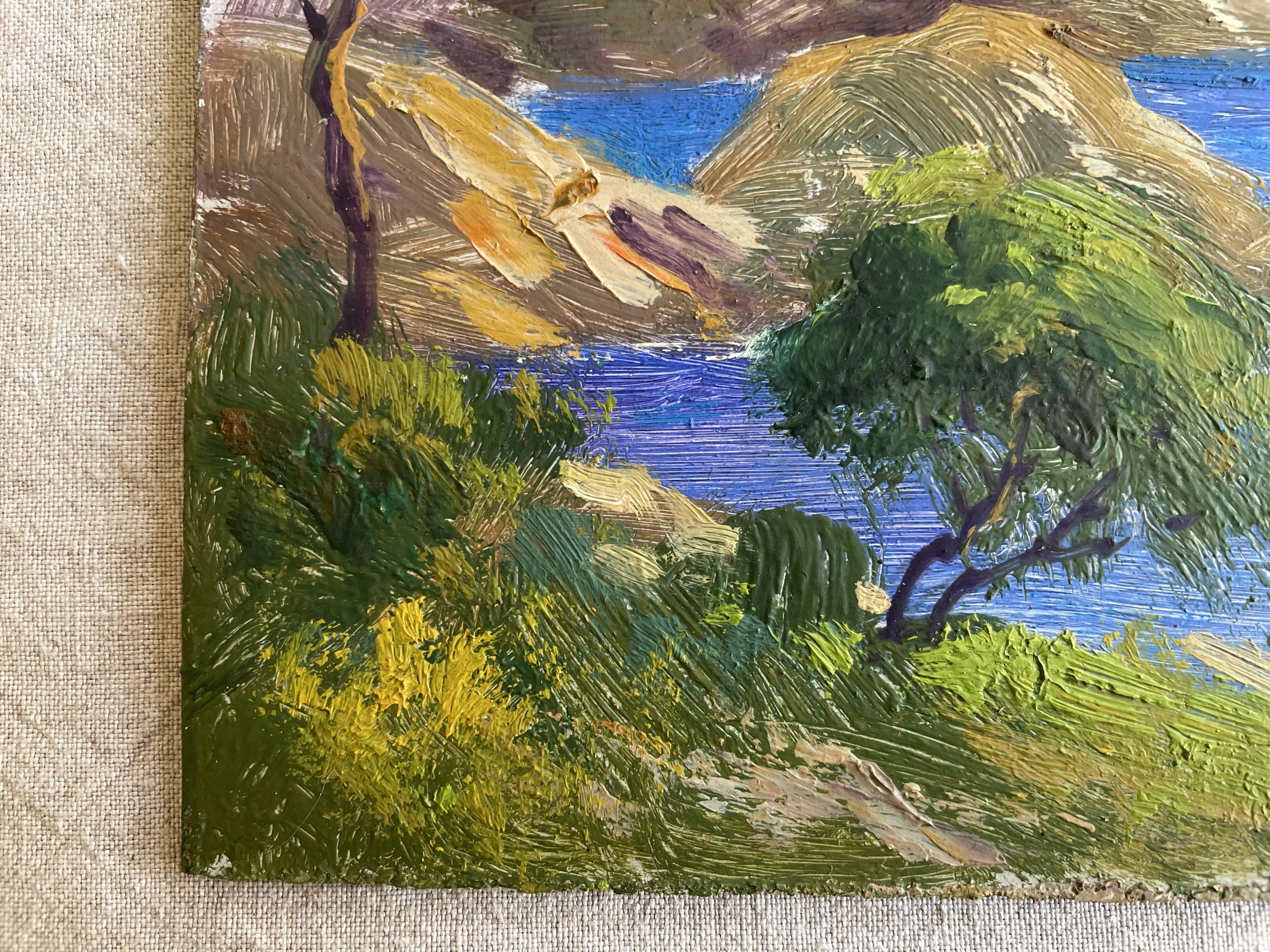 Mediterranean seafront board