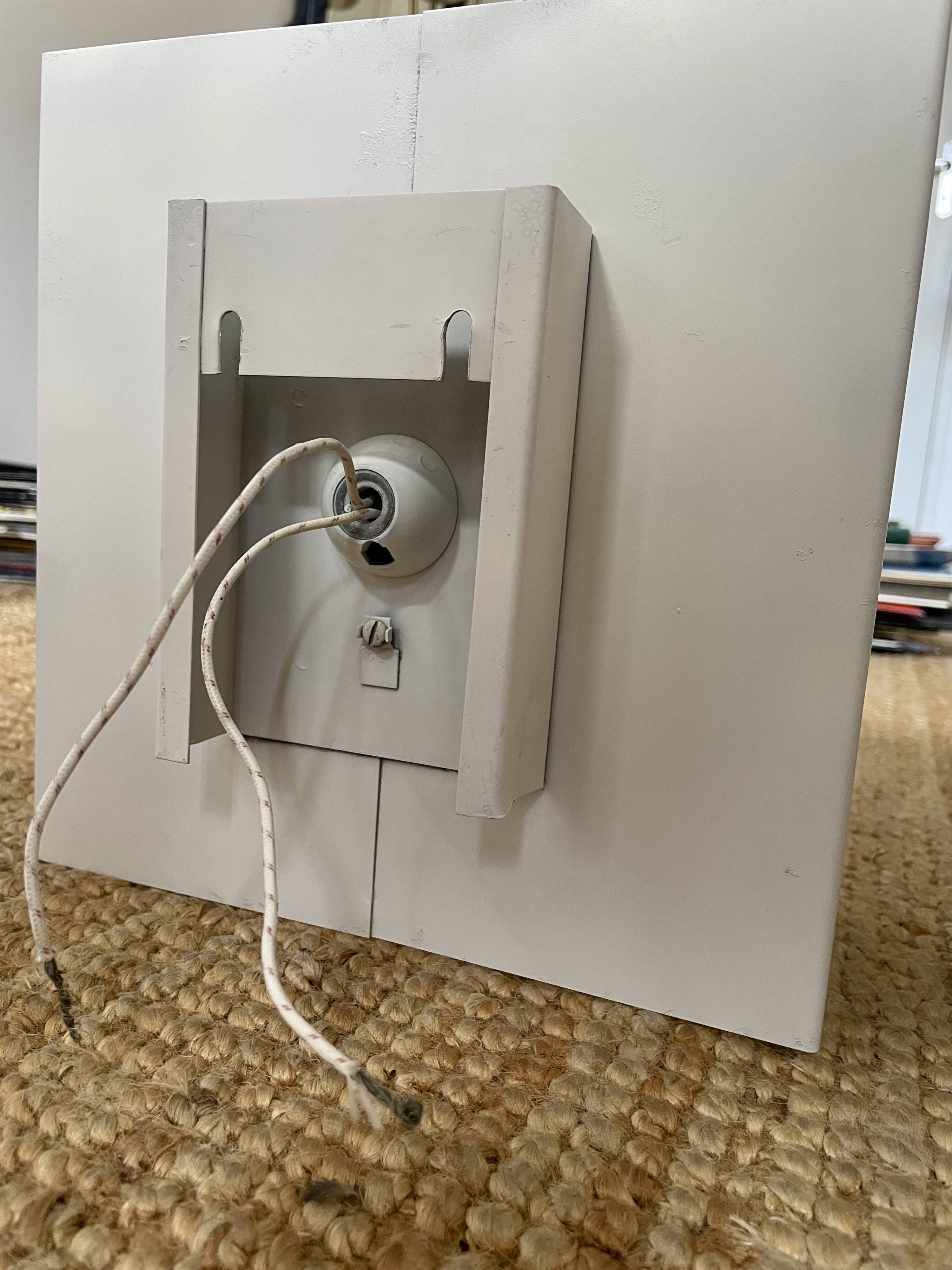 Pair of Disderot wall lights model 2091