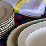 Service dish of the hotel "Grand Hotel Nationale" Lucerne Switzerland of the Buchecker & C manufacture