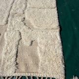 Handmade traditional wool rug size 2/3 m