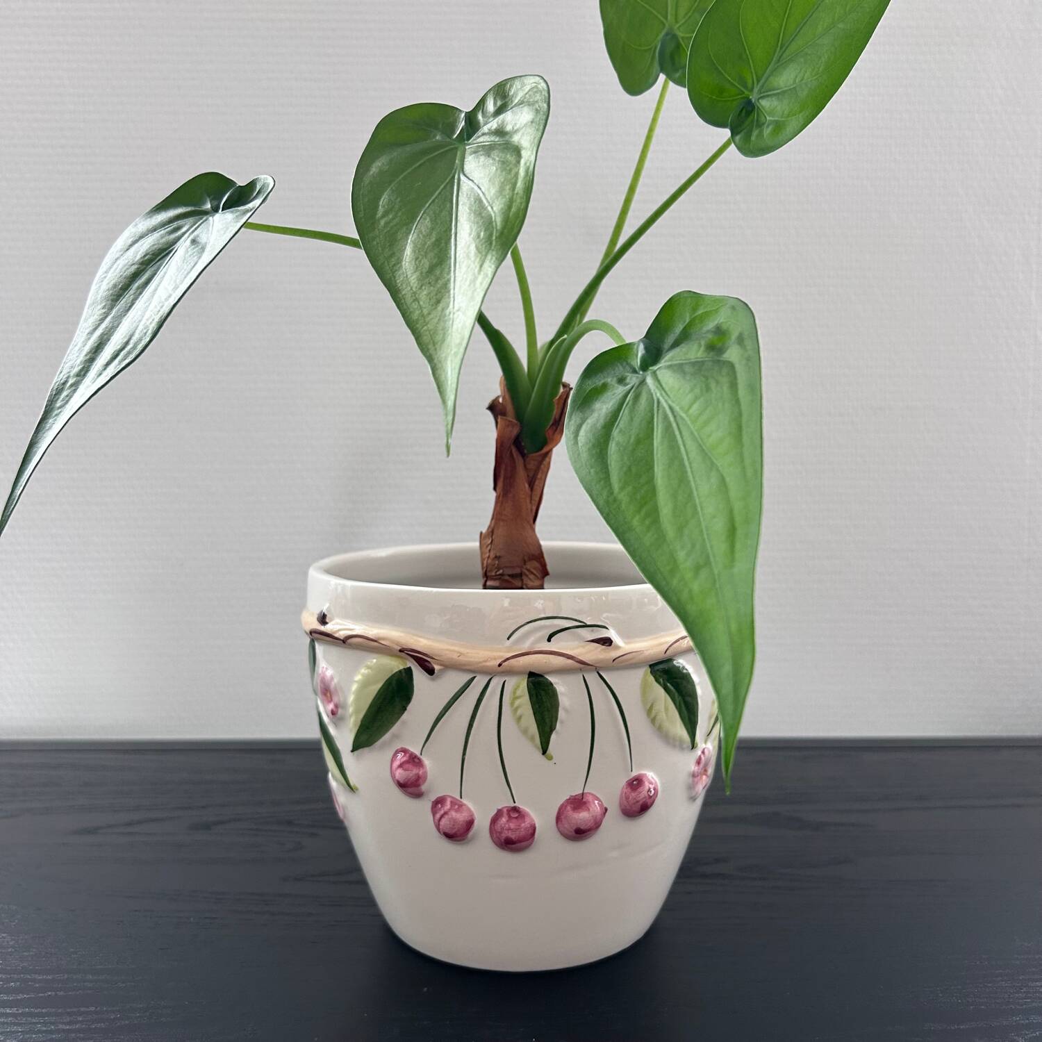 Cherry pot cover in slip