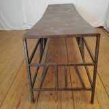 Metal bench