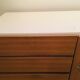 Wooden and formica sideboard