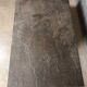 Brutalist Slate coffee table 1970s vintage