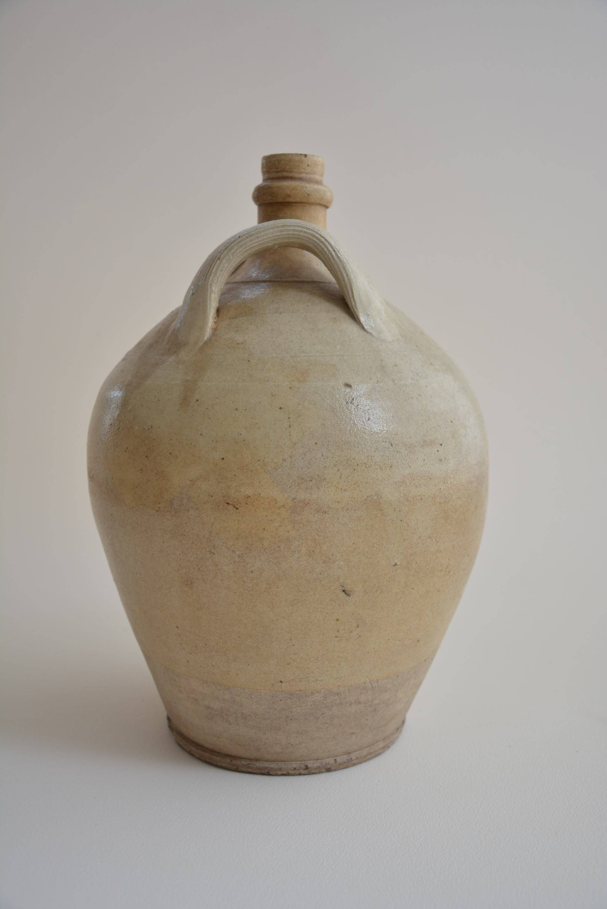 Ancient jar in glazed terracotta – Rustic and authentic style