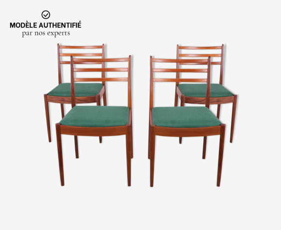 Vintage Teak Dining Chairs By Victor, Vintage Teak Outdoor Furniture