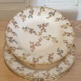 Quatre assiettes Louis XV de Sarreguemines