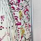 Art nouveau vintage mirror, looking very undancey indeed, illustration by Arthur Rackham