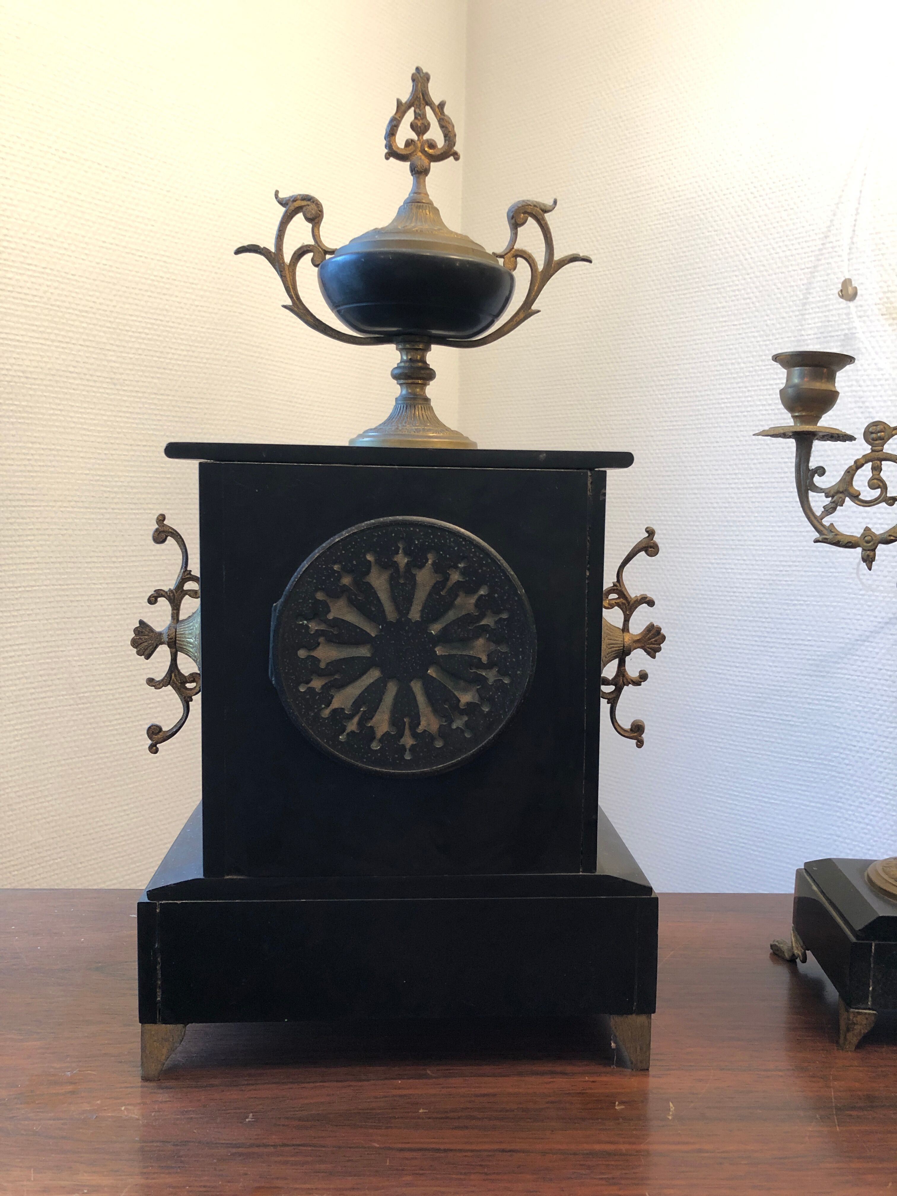 Marble and Regular Clock, Napoleon III